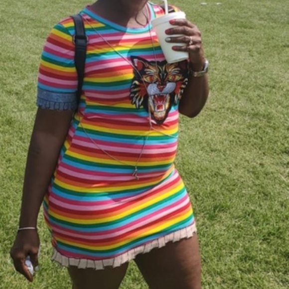 Print Dress - Picture 2 of 3